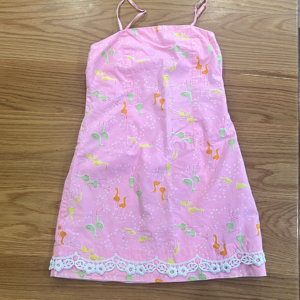 Cute youth pink Lilly Pulitzer dress